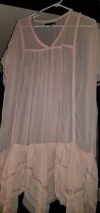 Cute New mini sheer dress